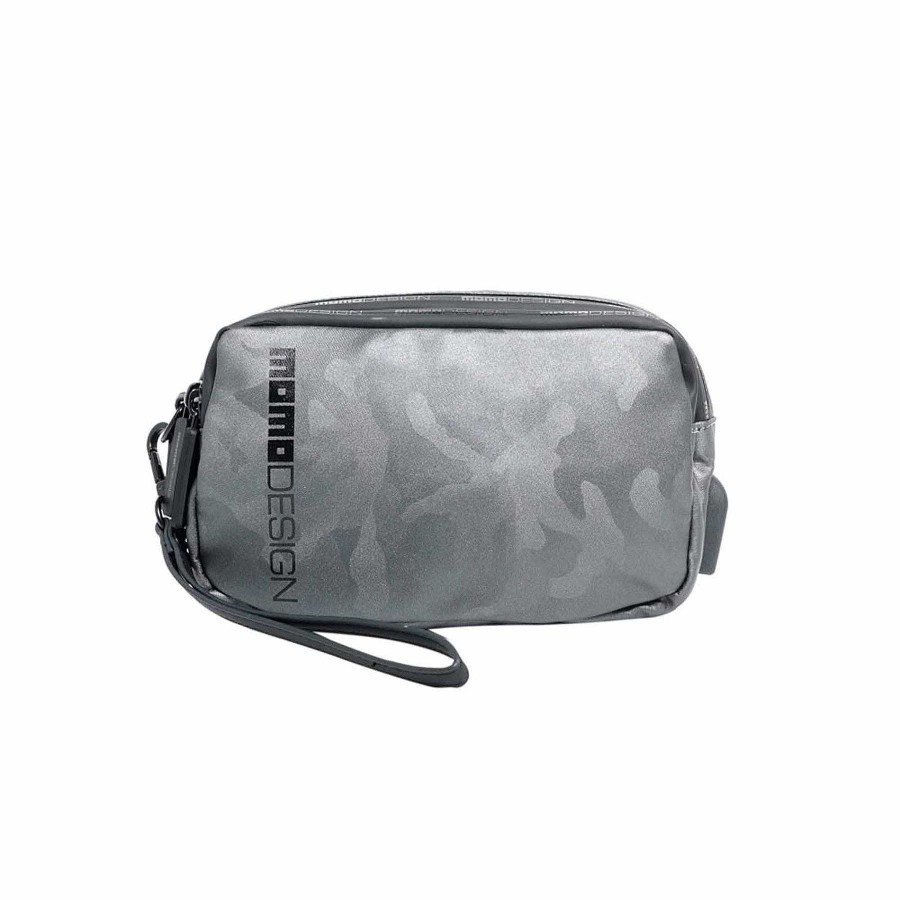 Man MOMODESIGN Sports Bags | Momodesign Pouch Ovo Camu Grey