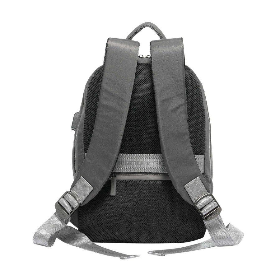 Man MOMODESIGN Sports Backpacks | Momodesign Backpack Ovo Titanium Matt