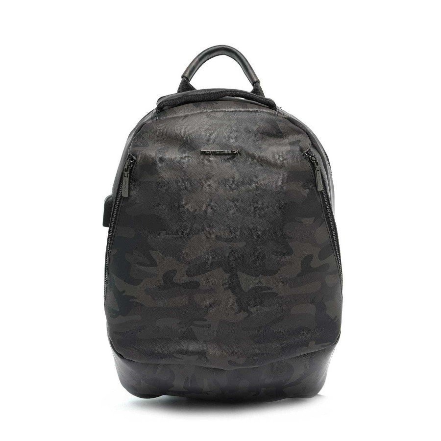 Man MOMODESIGN Business Backpacks | Momodesign Unique Camouflage Backpack