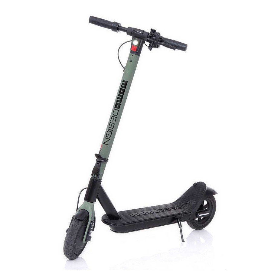 Urban Mobility MOMODESIGN Evo 9 | Momodesign Folding Electric Scooter - Evo 9 Military Green - Equipped With Front And Rear Directional Arrows