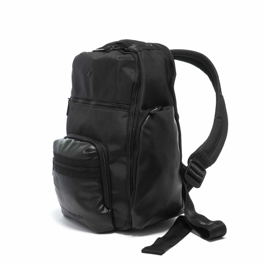 Man MOMODESIGN Business Backpacks | Momodesign Black Everyday Backpack