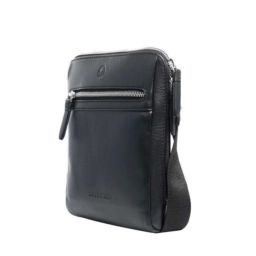 Man MOMODESIGN Leather Bags | Momodesign Business Logo Shoulder Bag