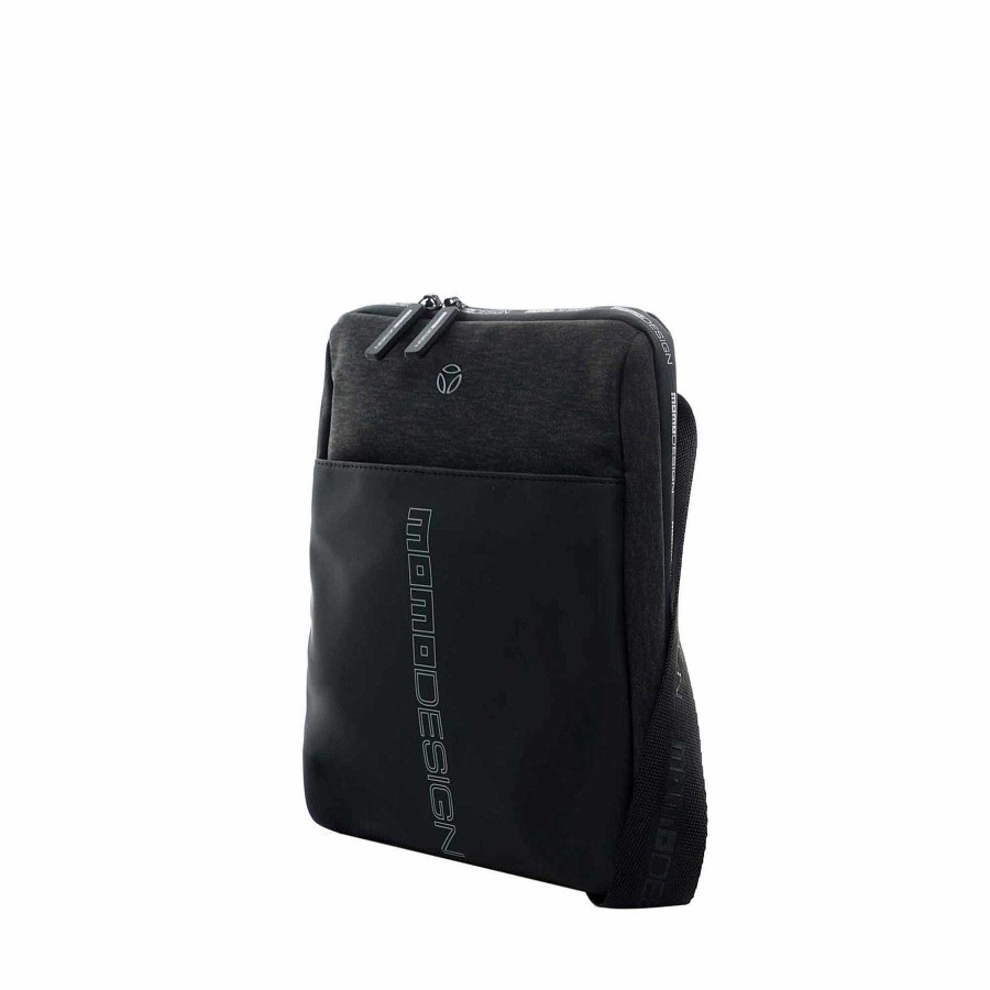 Man MOMODESIGN Sports Bags | Momodesign Shoulder Bag Ovo Asphalt