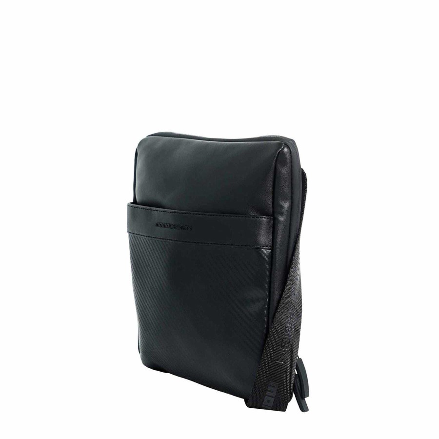 Man MOMODESIGN Business Bags | Momodesign Business Carbon Shoulder Bag