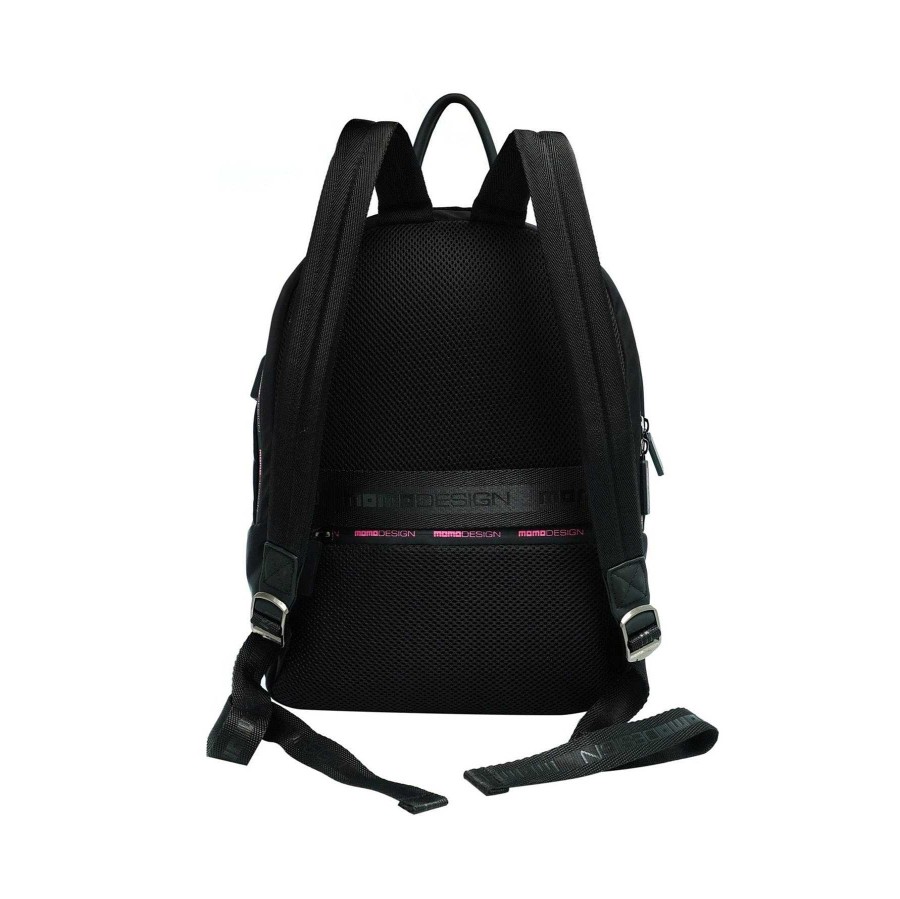 Man MOMODESIGN Sports Backpacks | Momodesign Backpack Ovo Black / Fuxia