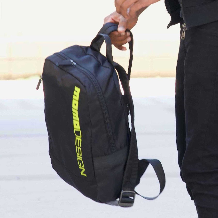 Man MOMODESIGN Sports Backpacks | Momodesign Gear Backpack Black / Yellow