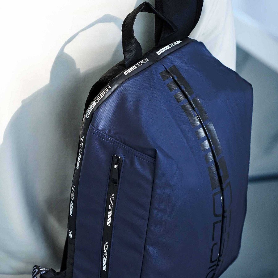 Man MOMODESIGN Sports Backpacks | Arrow Blue Backpack