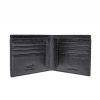 Man MOMODESIGN | Momodesign Genuine Leather Wallet With Carbon Mo-10Ca Coating