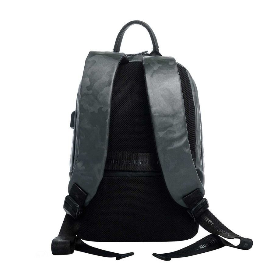 Man MOMODESIGN Sports Backpacks | Momodesign Ovo Backpack Camu Grey