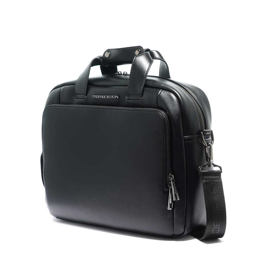 Man MOMODESIGN Business Bags | Momodesign Briefcase Black