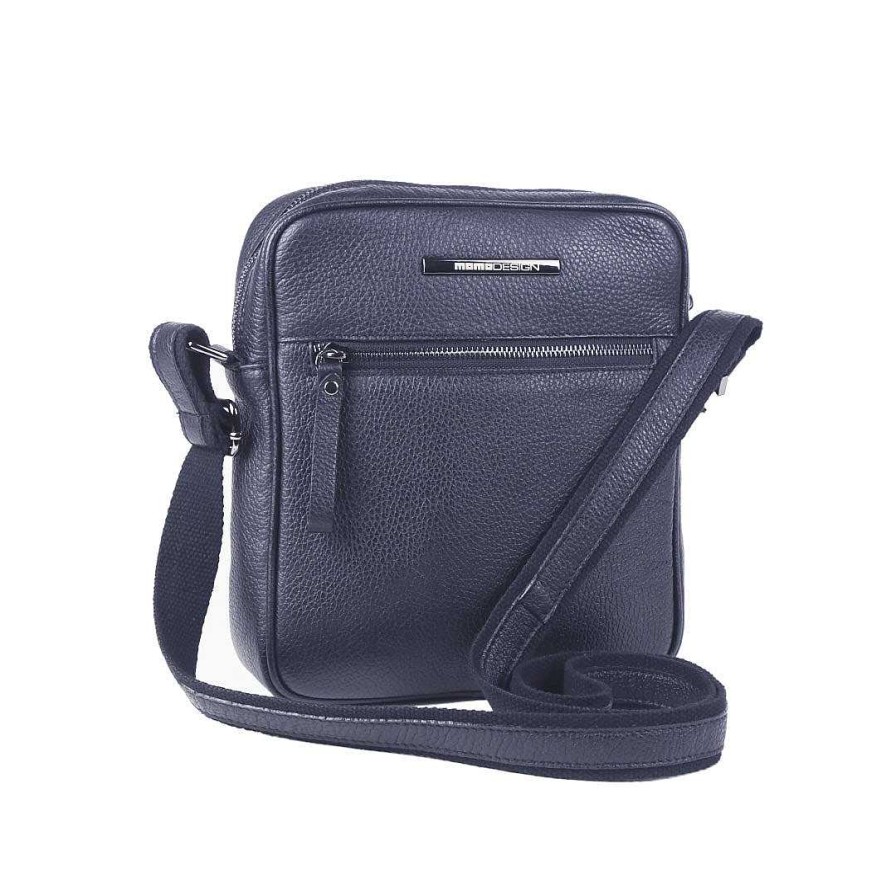 Man MOMODESIGN Leather Bags | Momodesign Small Shoulder Bag In Genuine Leather Dynamic