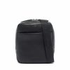 Man MOMODESIGN Leather Bags | Momodesign Black Business Logo Shoulder Bag