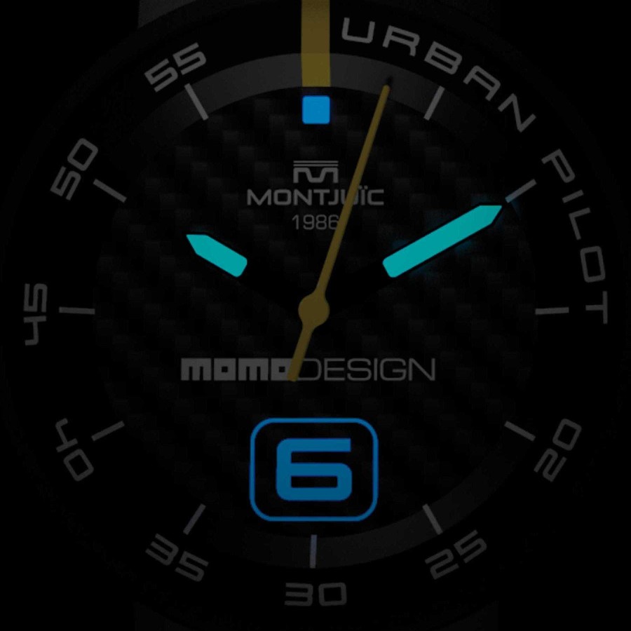 Collab MOMODESIGN | Momodesign X Montjuic Urban Pilot Sandblasted Watch