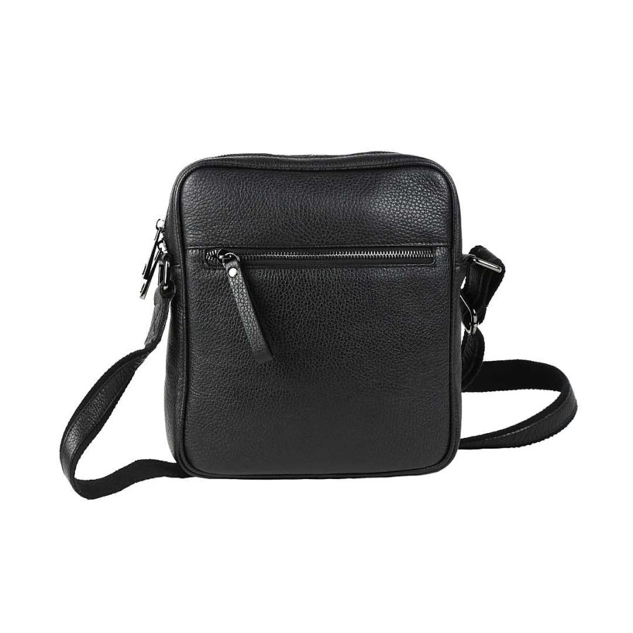 Man MOMODESIGN Leather Bags | Momodesign Small Shoulder Bag In Genuine Leather Dynamic