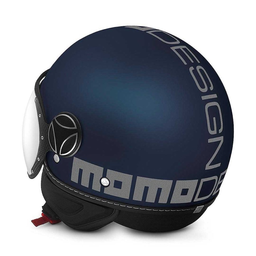 Helmets MOMODESIGN Fgtr Evo | Demi Jet Fgtr Evo Helmet Matt Blue