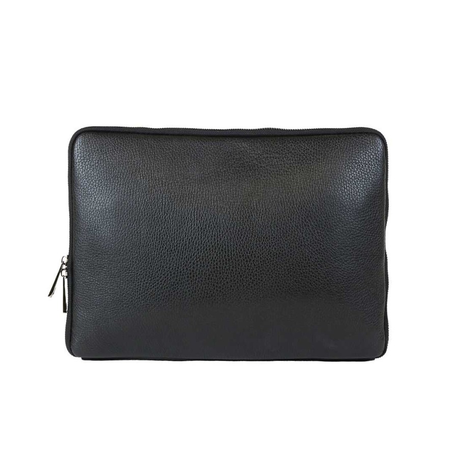 Man MOMODESIGN Leather Bags | Momodesign Pouch In Genuine Dynamic Leather