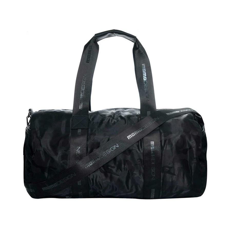 Man MOMODESIGN Duffel Bags | Momodesign Camouflage Black Easy Duffle Bag